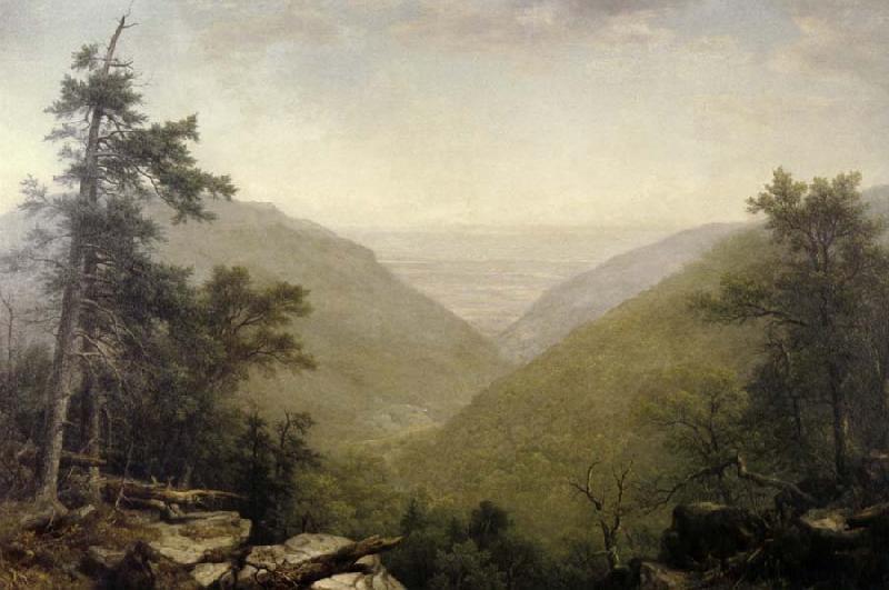 Asher Brown Durand Kaaterskill Clove oil painting picture